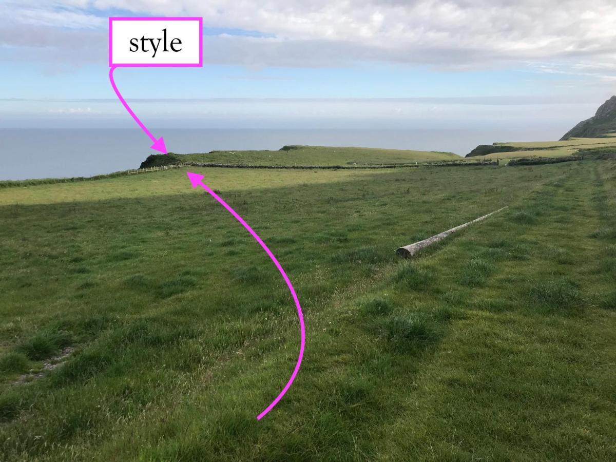 Pistyll Gwelfor Seaviewヴィラ エクステリア 写真
